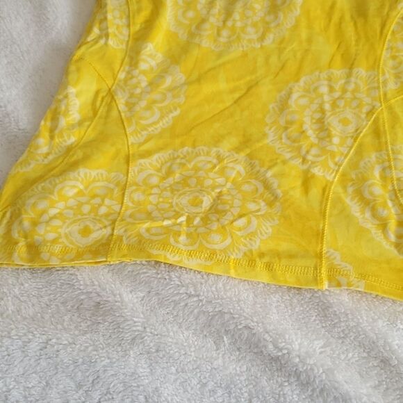 DANSKIN NOW yellow with white active tank - Picture 3 of 5